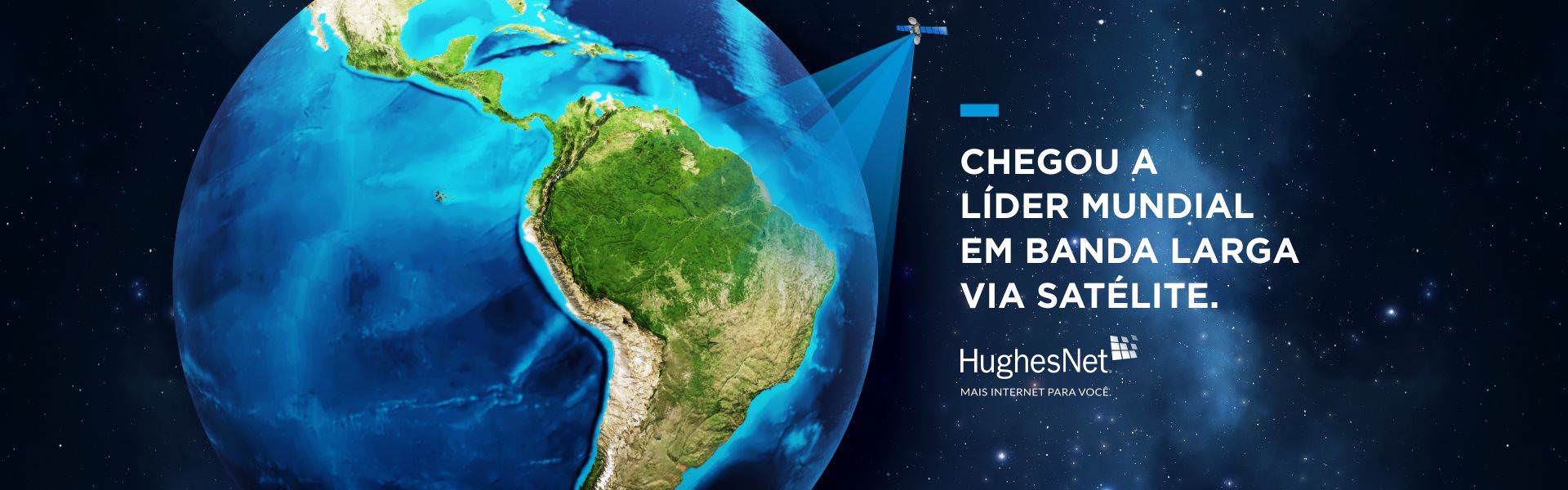 Internet Por Satélite HughesNet no município de Taquarussu no estado do Mato Grosso do Sul