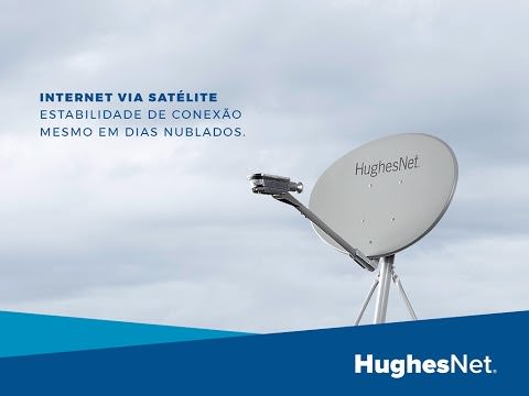 Serviço de Internet Por Satélite HughesNet no município de Água Clara / MS
